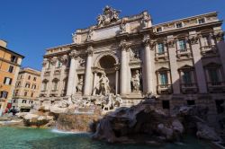 La Fontana di Trevi a Roma, uno dei luoghi più amati di tutta l'Italia