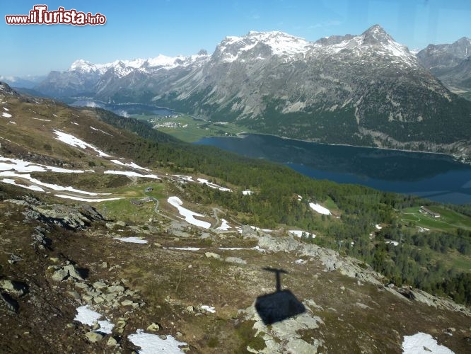 Immagine Funivia Corvatsch e la vista sull'alta Engadina, Svizzera