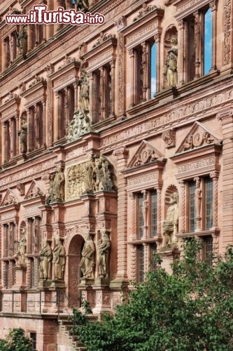 Immagine Castello di Heidelberg ala Otto Heinrich, 16 immagini allegoriche su 4 piani - ©German National Tourist Board