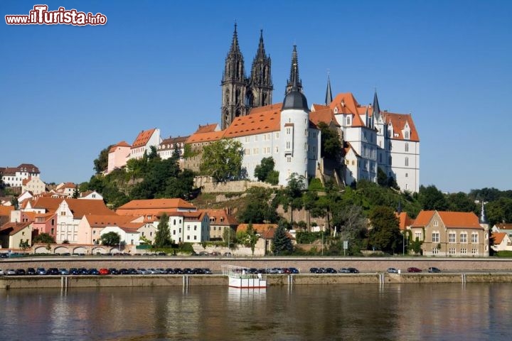 Immagine Albrechtsburg Meissen, il castello sulle rive del fiume Elba in Germania - © tagstiles.com - S.Gruene / Shutterstock.com