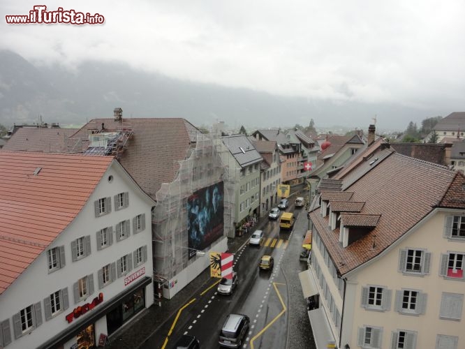 Immagine Altdorf, Svizzera: vista del centro città dalle finestre di un hotel