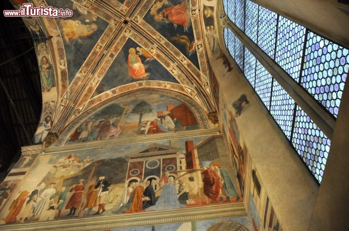 Immagine Basilica di San Francesco ad Arezzo. La cappella con il ciclo di affreschi di Piero della Francesca