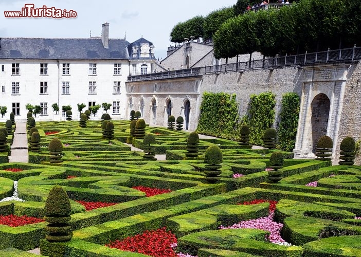Immagine I giardini fioriti del castello Villandry, Valle della  Loira, Francia - © pedrosala / Shutterstock.com