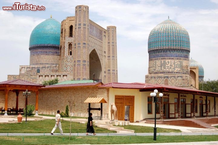Immagine Il Registan a Samarcanda la storica città dell'Uzbekistan -  Foto di Giulio Badini