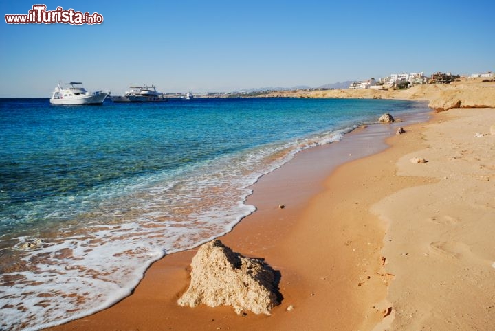 Immagine Il mare di Sharm el Sheikh e la spiagga sul Mar Rosso nella Penisola del Sinai in Egitto - © Eric Gevaert / Shutterstock.com