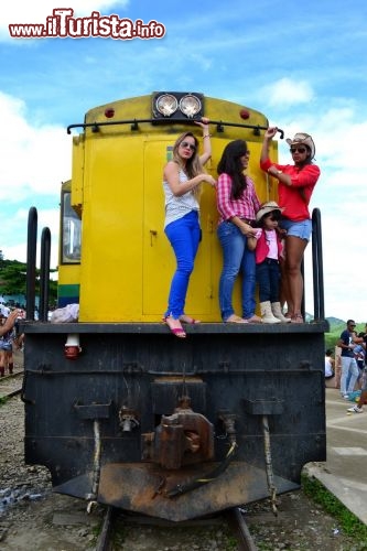Immagine Il treno del Forrò all'arrivo a Galante in Brasile