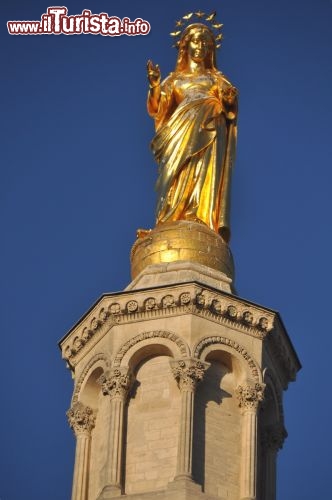 Immagine La cima della guglia di Notre Dame des Doms ad Avignone