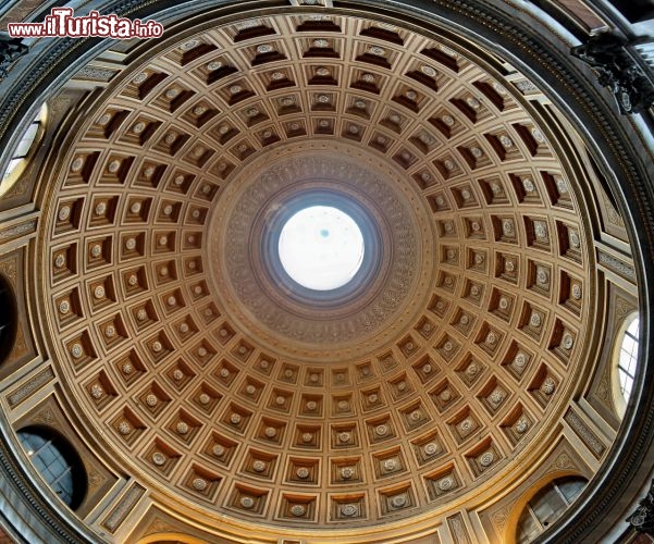 Immagine Sala della Rotonda Musei Vaticani cupola del Simonetti