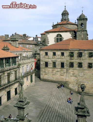 Immagine Santiago de Compostela: Plaza da Quintana - Copyright foto www.spain.info