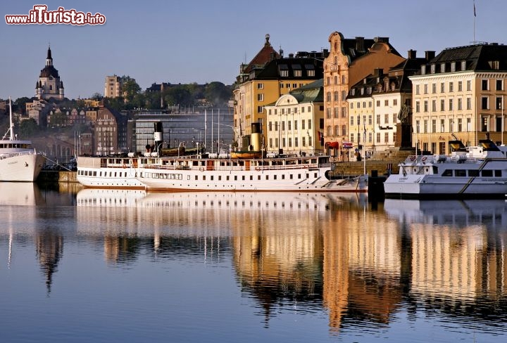 Immagine Skeppsbron il molo di Stoccolma Svezia - Credits:Ola Ericson/imagebank.sweden.com