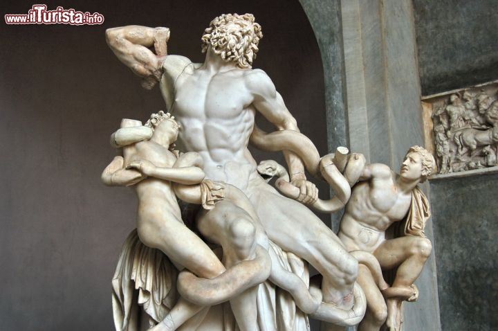 Immagine Statua Laooconte Musei Vaticani Roma