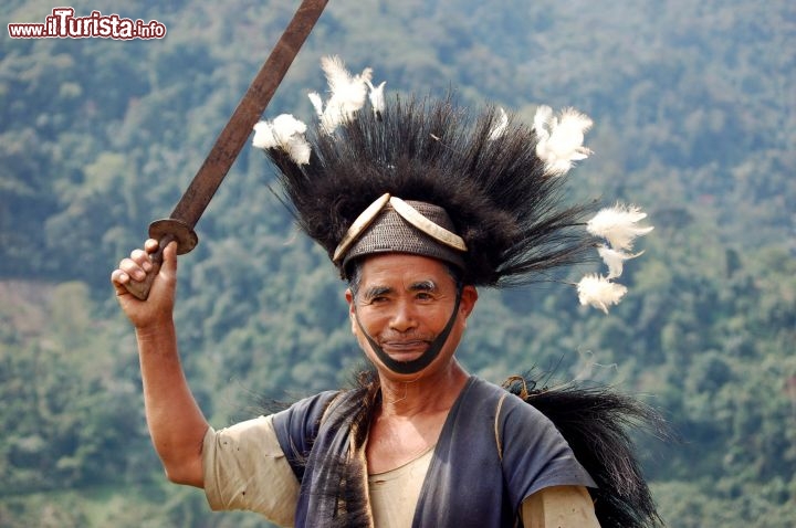 Immagine Uomo Gallong Arunachal Pradesh - Foto di Giulio Badini