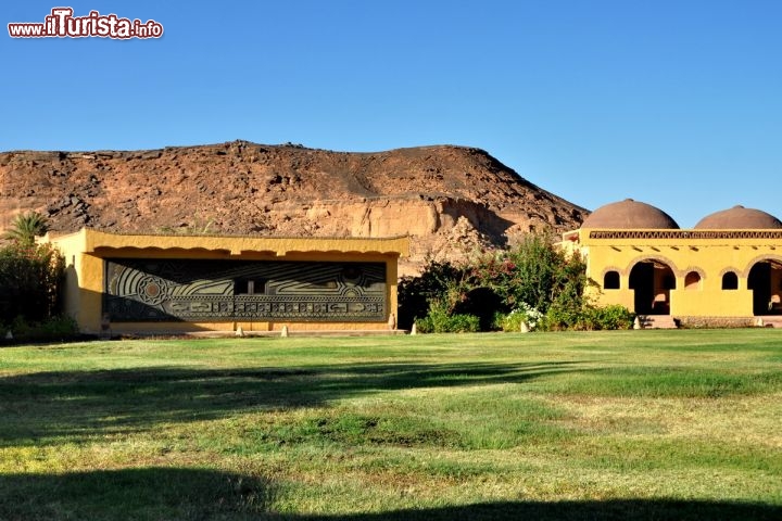Immagine Vista della montagna Gebel Barkal dalla Nubian Guest House hotel di Karima