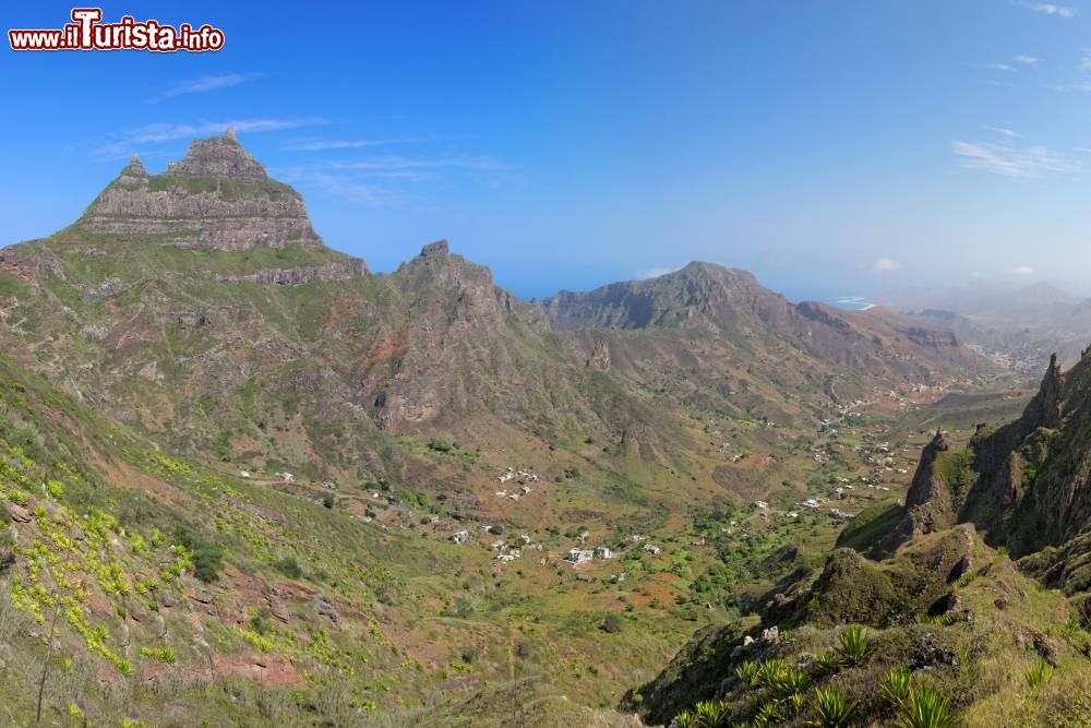 Immagine Veduta panoramica dell'isola di São Nicolau, nell'arcipelago di Capo Verde (Africa).