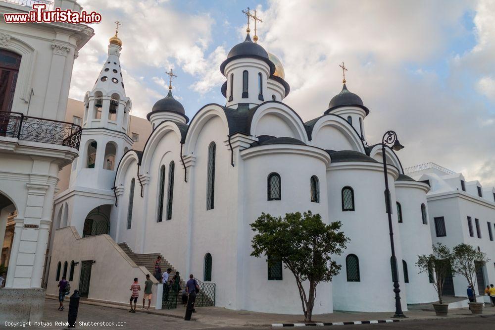 Immagine La cattedrale ortodossa Nuestra Señora de Kazán in Avenida del Puerto, all'Avana (Cuba) - © Matyas Rehak / Shutterstock.com