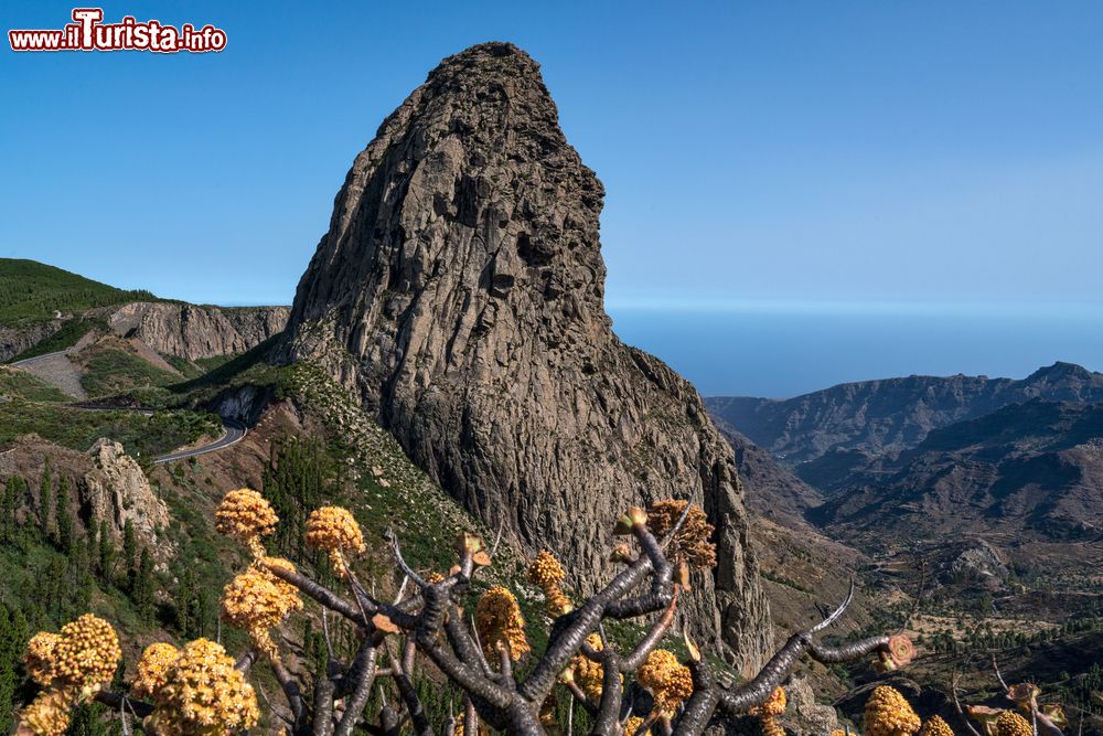 Immagine Il Monumento Natural de Los Roques è uno dei simboli dell'isola di La Gomera (Canarie, Spagna).