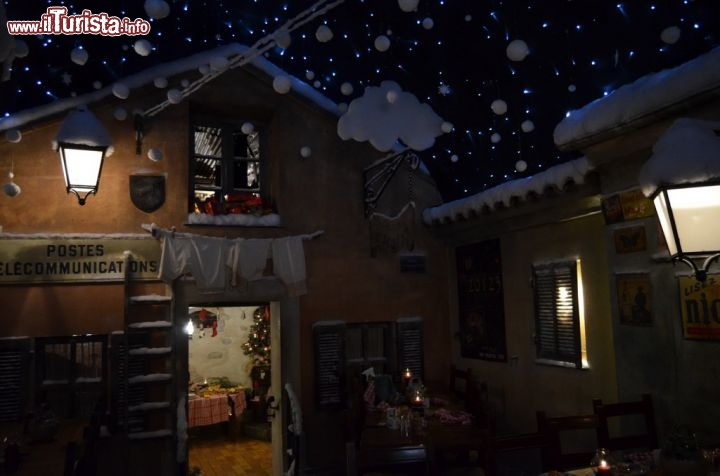 Immagine Un villaggio di Natale all'interno del ristorante " 20123" di  Ajaccio