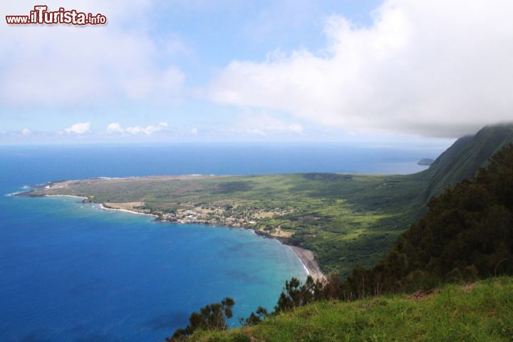 Immagine Kalaupapa Peninsula, la scenografica penisola dell'isola di MolokaI, alle Hwaii