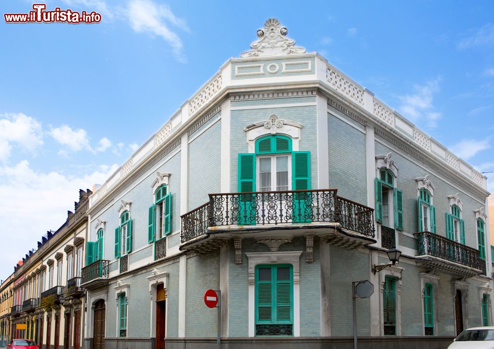 Immagine Las Palmas de Gran Canaria: una casa coloniale nel quartiere di Vegueta, la zona più antica della città.