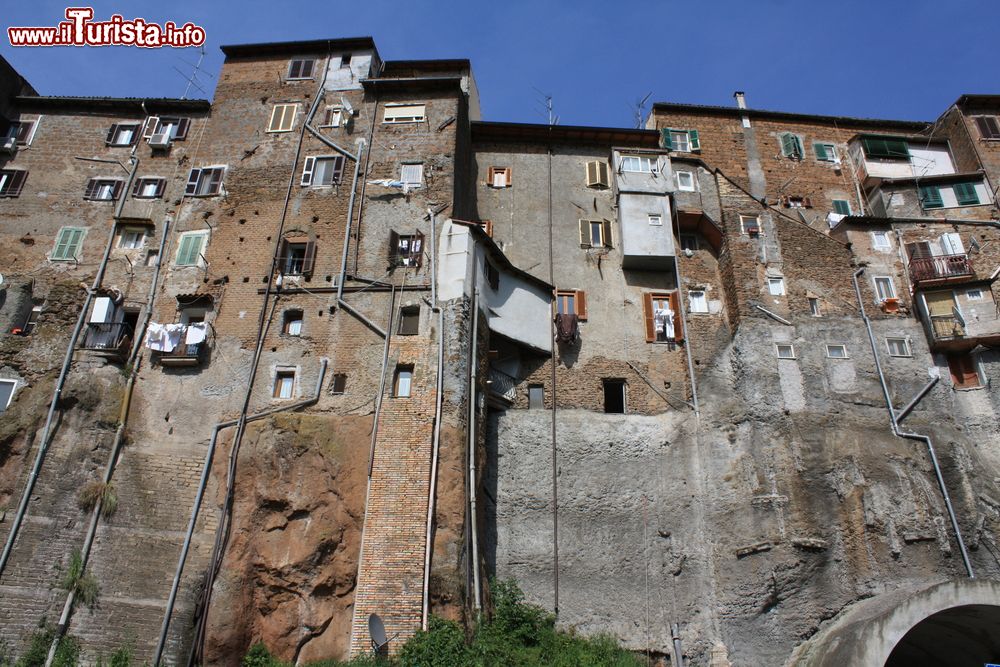 Immagine Le case del borgo storico di Zagarolo, nel Lazio