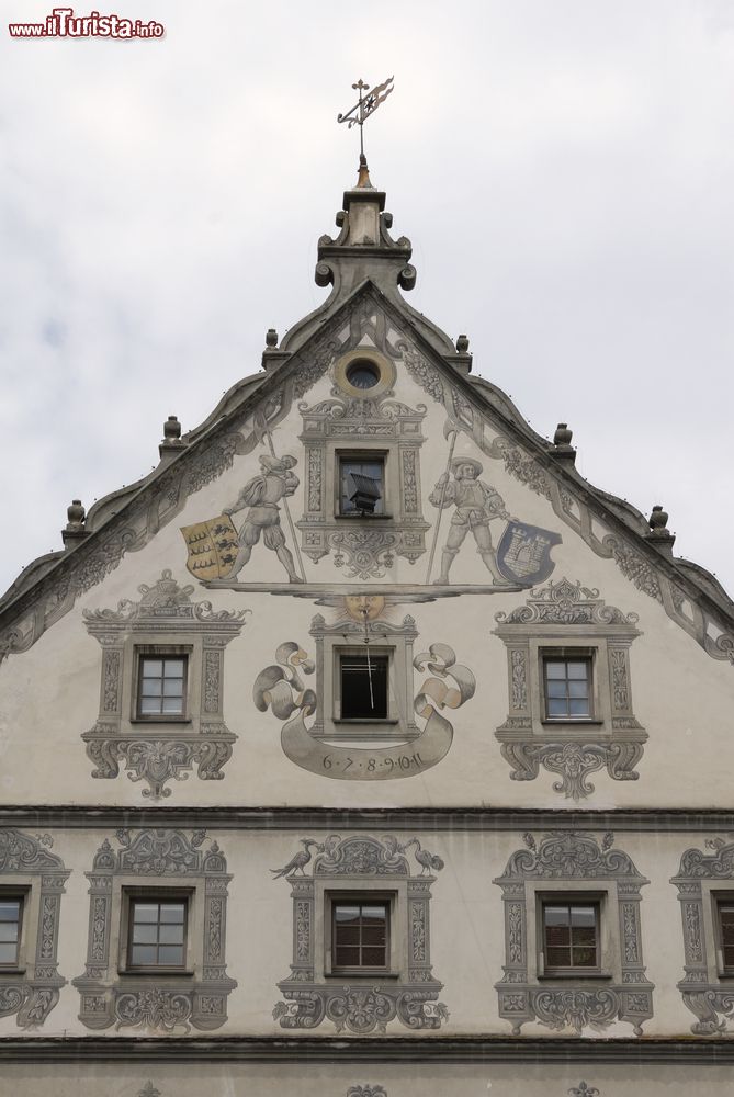 Immagine La Lederhaus uno degli antichi palazzi delle borgo storico di Ravensburg in Germania