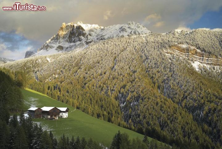 Immagine Paesaggio invernale della Valle Isarco, Trentino Alto Adige