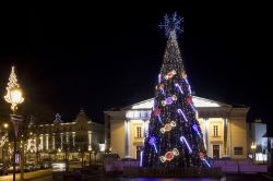 L'Albero di Natale in Piazza Municipio a Vilnius - © vilax / Shutterstock.com 