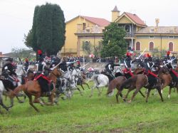 Una fase della Carica dei Carabinieri la celebre manifestazione di Pastrengo - © www.prolocopastrengo.it/