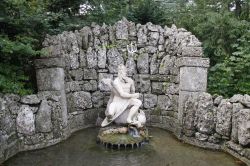Una delle fontane del Castello di Hellbrunn: ...