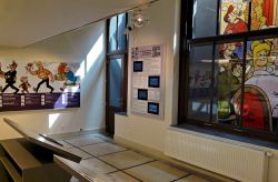 Interno del Marc Sleen Museum di Bruxelles, la capitale del Belgio. Il museo è dedicato alle opere del disegnatore che creè le Avventure di Nero & Co. - © www.marc-sleen.be ...