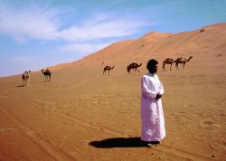 Oman il grande deserto di Rub Al Khali - di ...