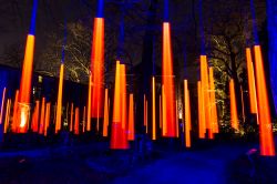 Particolare dell'Amsterdam Light Festival 2013 - Un interessante progetto luce scelto per illuminare la capitale olandese e i suoi canali in occasione dell'edizione 2013 dell'evento ...