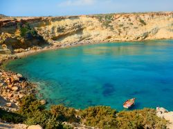 Aghios Theodoros la spiaggia di Scarpanto (Karpathos) isole del Dodecaneso in Grecia