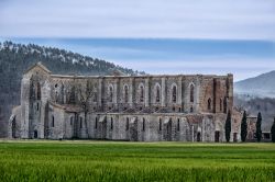 L'antica Abbazia di San Galgano in Toscana. Saimo nel Comune di Chiusdino, Provincia di Siena
