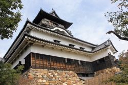 Architettura del castello di Inuyama, prefettura di Aichi, Giappone.

