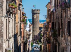 Il borgo di Bagnaia si trova sull'antica via Francigena, nella Tuscia. Siamo in provincia di Viterbo (Lazio).