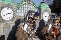Carnevale tradizionale di Basilea, Svizzera - © Olaf Schulz / Shutterstock.com