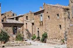Case nel centro storico di Civita di Bagnoregio, ...