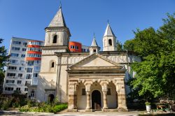 La chiesa armena apostolica Holy Virgin a Chisinau, Moldavia. Venne costruita nel 1804 al posto di una vecchia chiesa ortodossa distrutta durante la guerra russo-ottomana.




