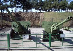 Due cannoni al Museo Militare di Chisinau, Moldavia.





