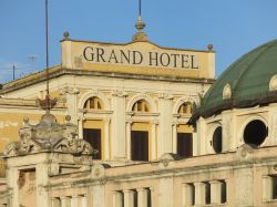 L'ex Grand Hotel, ora Teatro Municipale di Fiuggi, Lazio.