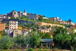 Il borgo di Ferentino in provincia di Frosinone nel Lazio.