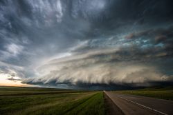 Una supercella in Dakota: ogni anno si registrano in media oltre 20 tornado nel Dakota del sud, tempeste che vengono create proprio da questo tipo di temporali