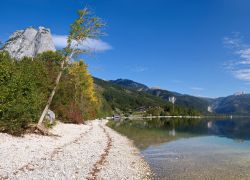 il Lago Grundl ( Grundlsee) si trova in Austria vicino a Bad Ausse