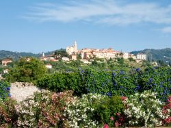 Il villaggio storico di Diano Castello sulle colline della provincia di Imperia in Liguria - © Mor65_Mauro Piccardi / Shutterstock.com