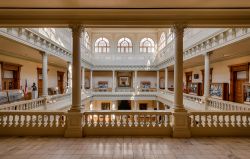 Interni del Georgia Capitol Museum di Atlanta, Stati Uniti d'America. Si trova al quarto piano dell'edificio del governo della capitale: completato nel 1889 in stile neoclassico, il ...
