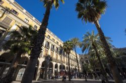 La centrale Plaza Real a Barcellona, siamo nel Barrio Gotico - © csp / Shutterstock.com
