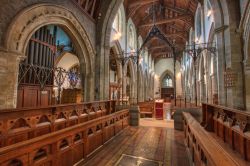 La chiesa di Narborough Church del 13° secolo, si trova a sud di Leicester in Inghilterra - © Glugwine / Shutterstock.com