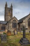 La chiesa parrocchiale di St. Ives con il vecchio cimitero, Cornovaglia, Regno Unito - © irisphoto1 / Shutterstock.com