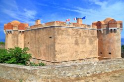 La fortezza medievale di Saint-Tropez, riviera fancese (Costa Azzurra).

